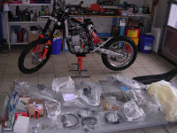 Stavba motorky